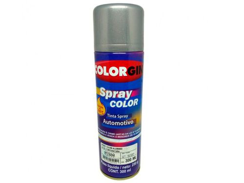 Spray Automotivo Aluminio Alta Temperatura 300ml