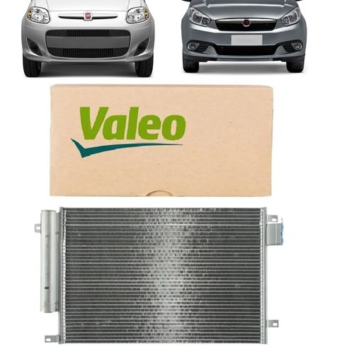 CONDENSADOR DE AR ORIGINAL PALIO 2010 A 2011 UNO VIVACE 2011 A 2014 VALEO