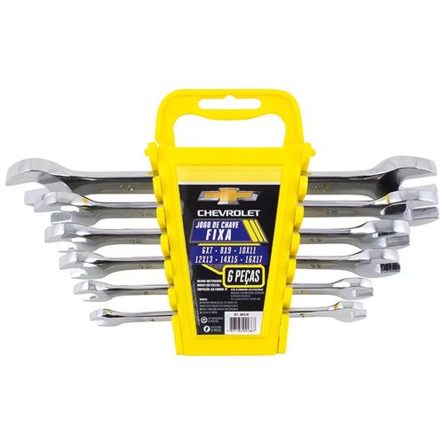Jogo Chave Fixa com 6 Unidades