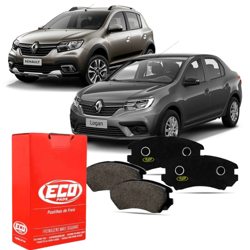 Patilha De Freio Dianteiro Renault Logan Sandero 1.0l 1.6l 2014 à 2020