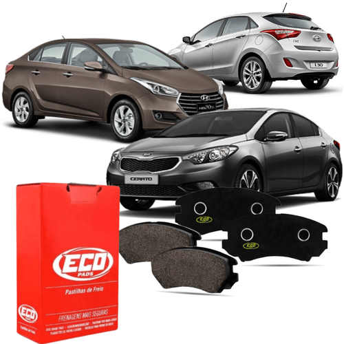 Pastilha De Freio Dianteira Do Carro Elantra Hb20 I30 E Veloster