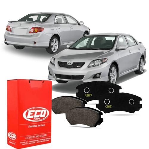 Pastilha Freio Traseiro Corolla 1.6 16v 2002 2008