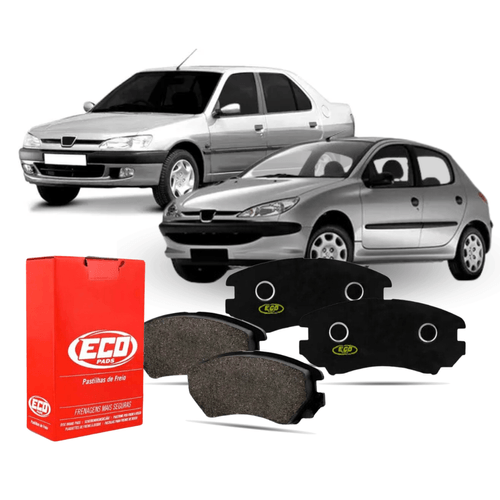 Pastilha De Freio Dianteiro Do Carro Peugeot 206 E 306
