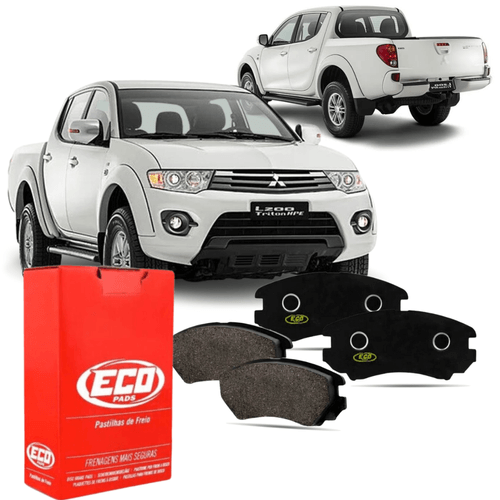 Pastilha Freio Dianteiro Pajero Sport L200 2.5d 2002 2004