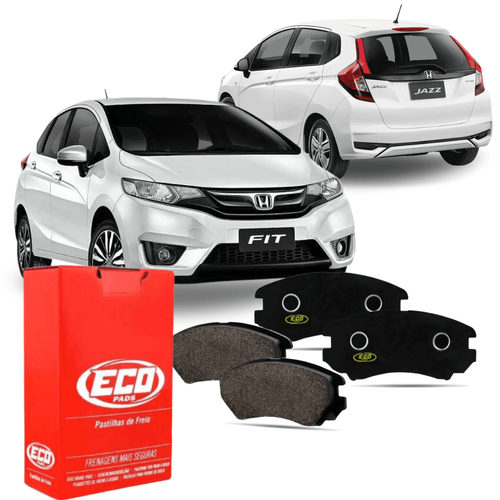 Pastilha De Freio Dianteira Do Carro Honda Fit 2011 A 2021