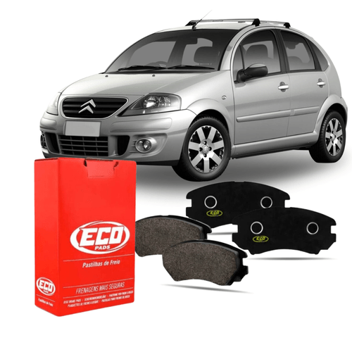 Pastilha De Freio Dianteiro Do Citroen C3 Exclusive Glx