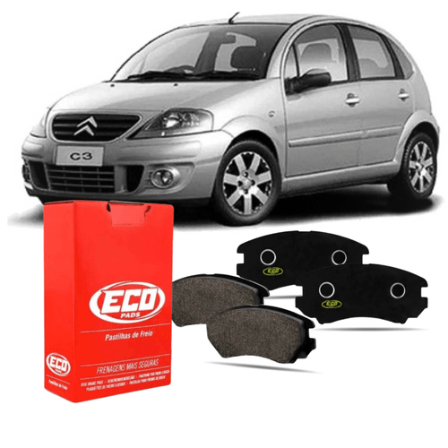 Pastilha De Freio Dianteiro Do Carro Citroen C3