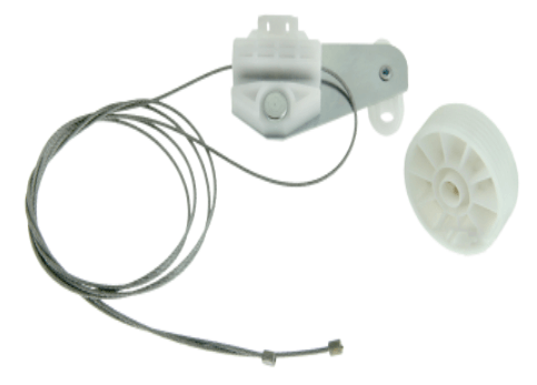 Kit Reparo Máquina de Vidro Elétrico GM Astra Traseira Direita com suporte 1998> VP 5064