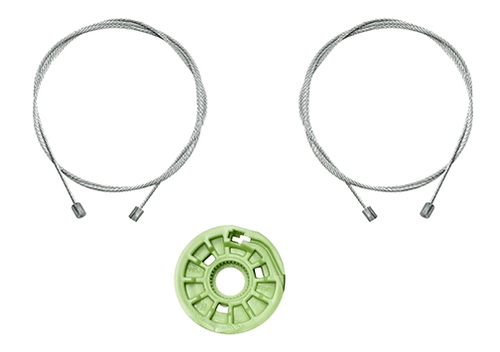 Kit Reparo para Máquina do Vidro Elétrico Fiat Stilo Portas Traseiras RTX 0126 Rotax