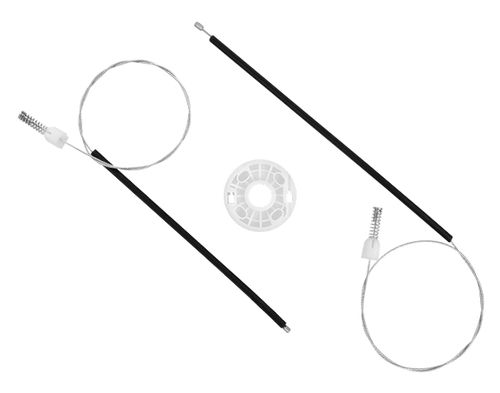 Kit Reparo para Máquina do Vidro Elétrico Gol G5, Voyage Novo 4 Portas Dianteiras RTX 090 Rotax