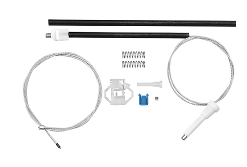 Kit Reparo para Máquina do Vidro Elétrico Polo Antigo Traseiro Esquerdo RTX 0134 Rotax