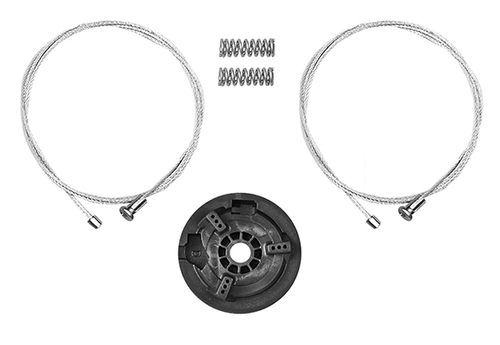 Kit Reparo para Máquina Vidro Elétrico Sandero Logan Dianteiro Esquerdo 2007 a 2013 RTX 0145 Rotax