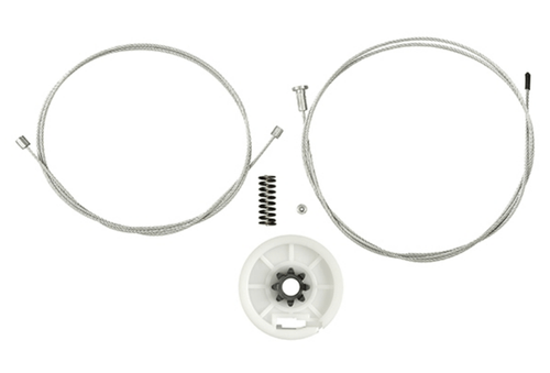Kit Reparo para Máquina do Vidro Elétrico Citröen C3 Portas Dianteiras ano 2010 RTX 0100 Rotax