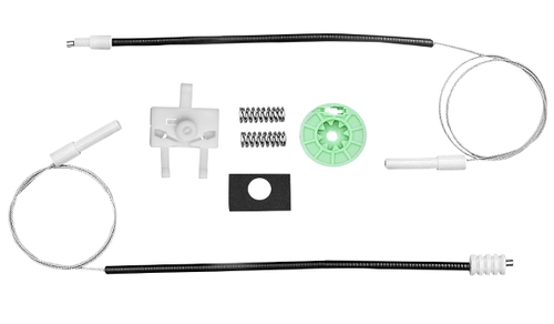 Kit Reparo para Máquina do Vidro Elétrico Palio Fire 4p, Weekend Siena Dianteiro LE RTX 0139 Rotax
