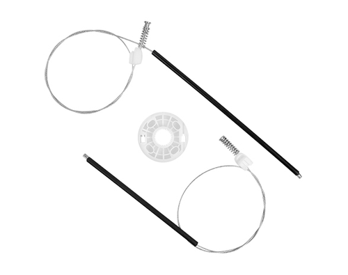 Kit Reparo para Máquina do Vidro Elétrico Gol G5, Voyage Novo Portas Traseiras RTX 089 Rotax