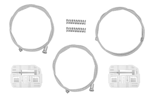 Kit Reparo para Máquina do Vidro Elétrico i30 Porta Dianteira Lado Direito RTX 0104 Rotax