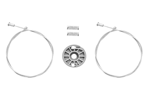 Kit Reparo para Máquina do Vidro Elétrico Onix Portas Traseiras RTX 0147 Rotax
