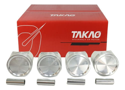 Pistao Motor Fiesta Ka Ecosport 2004 em diante TAKAO PFO10C 100