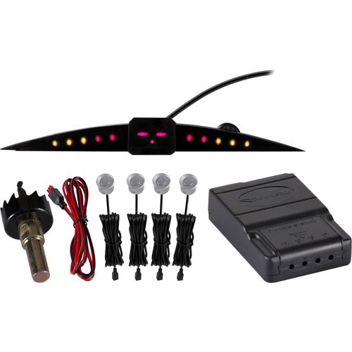 Sensor de Ré de Estacionamento 4 Pontos (Prata) - Roadstar RS204BR