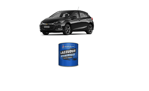 Tinta Poliéster Preto Ouro Negro Met - GB9 GM 0.9L