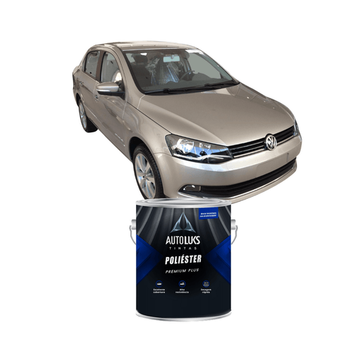 Tinta Poliester Prata Egito Met VW 0,9L Autoluks