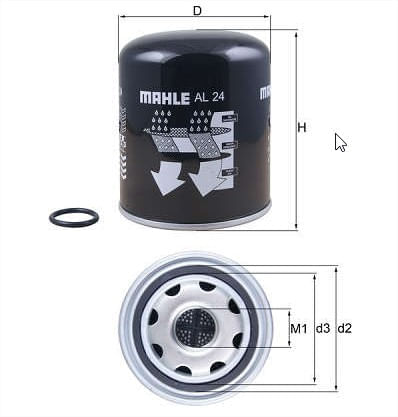Filtro de ar ACCELO 12- Metal Leve AL24