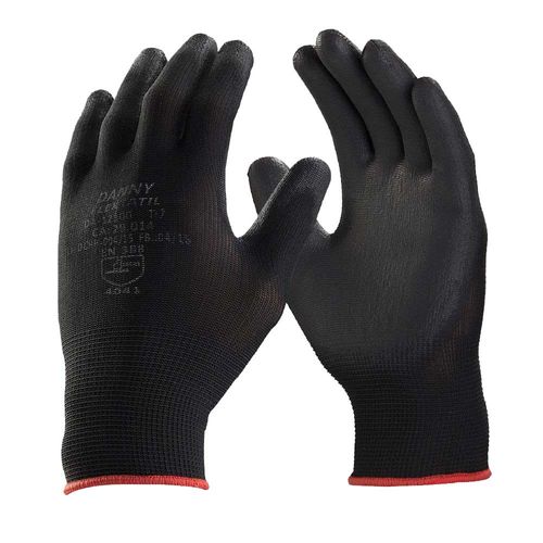 Luva Segurança Flextactil P CA 29014 Preta Danny
