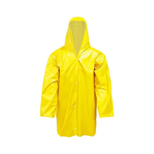 Capa Impermeável Pvc Trevira Fita Amarelo G Com/Forro CA36549 Plastcor