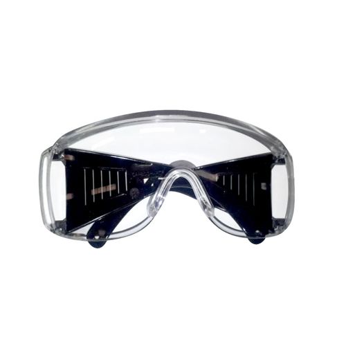 Óculos Segurança Incolor com Pernas Pretas Carbografite