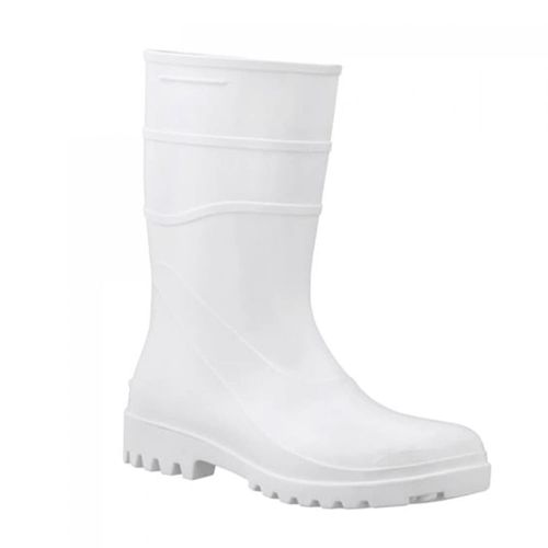 Bota de PVC 28cm sem Forro N44 Branco CA37456 Bracol