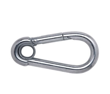 Mosquetao Trava Simples e Olhal 7x70 D5299 Carbografite