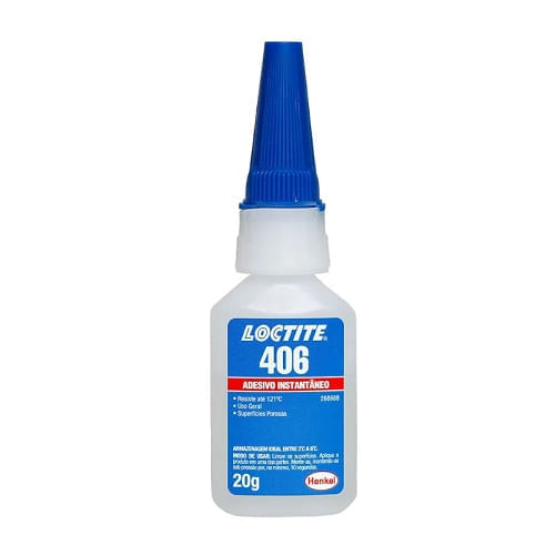 Adesivo 20g Ultra Rápido 406 LOCTITE 268688