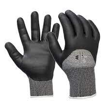 Luva Nitrílica Preto 9 G Excalibur 3/4  Marluvas