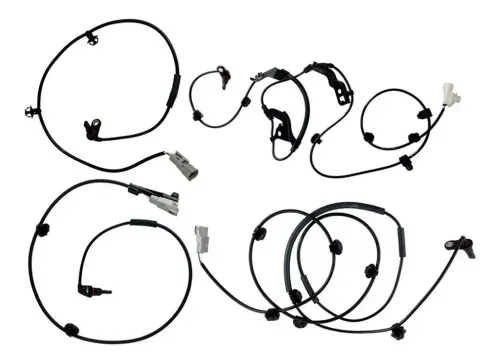 Kit 4 Sensores Abs Freio Dianteiro E Traseiro Hilux 2.8 2018