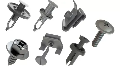 Kit 25 Grampos Parachoque Dianteiro Hilux Srv 2013 2014