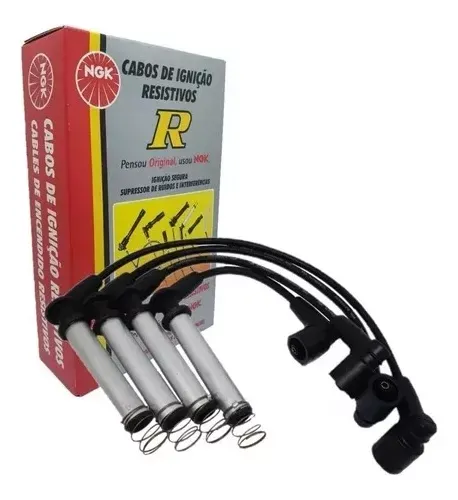 Jogo Cabos De Vela Ngk Gm Corsa Classic Celta 2002/2016