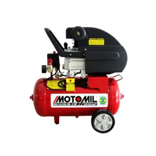 Motocompressor 120LBS 2HP 220V Monofásico  3420 rpm 7,6 pés3/min – 210 l/min Motomil