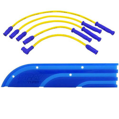 Organizador de cabos de vela (régua acrílica) + Cabo de vela de silicone 10.4mm SPA para VW AP COM pino