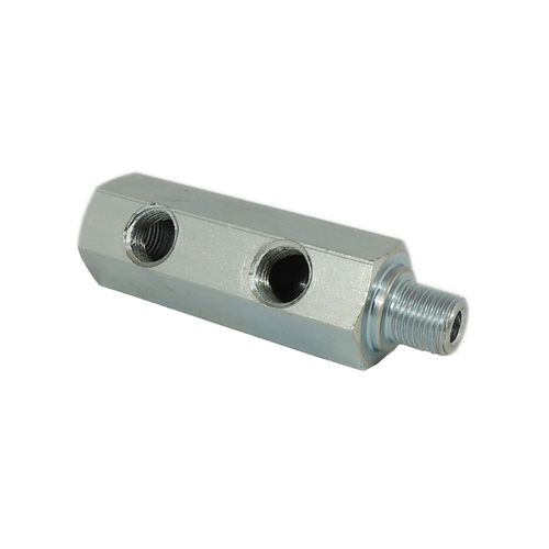 Adaptador de óleo duplo para VW Fusca (1/8 NPT)
