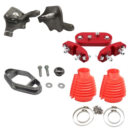 Kit Fusqueiro: Manga de eixo deslocada pivô disco 4 furos +Coxim de Motor e Câmbio em PU+Câmbio Jet+Coifa de Câmbio em Silicone