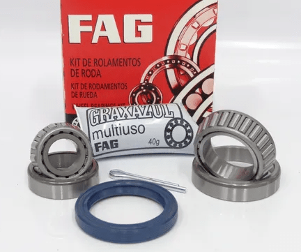 Kit de Rolamento de Roda Traseiro Escort Royale Versailles Cordoba Ibiza Fox Gol Golf Parati Passat Polo Quantum Santana Saveiro Voyage FAG WBK0002
