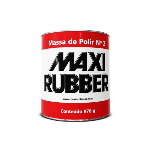 Massa de Polir N2  MaxiRubber 970g