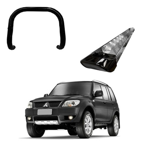 Kit Quebra Mato Estribo Persona Preto Bril Tr4 Todos Os Anos