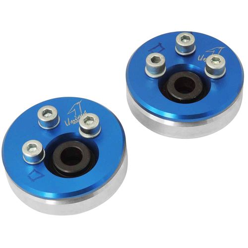 Par Camber Plate Racing para Linha Volkswagen - Gol/Santana/Parati/Saveiro/Voyage - Reembalado