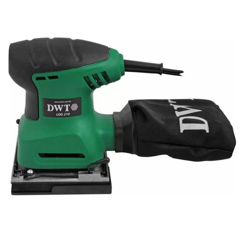 Lixadeira Orbital 210w LOD 210W com Coletor de Pó 220V DWT