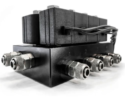 Bloco De Valvulas 10mm Para Suspensao A Ar Saveiro G3