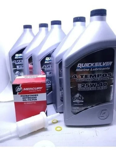 Kit Revisão 100 Horas Mercury 100hp 115hp Original