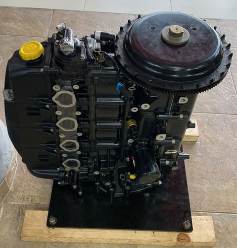 Cabeça De Força Motor De Popa Mercury 100hp A Base De Troca
