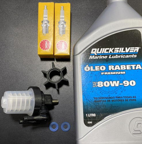 Kit De Revisão Manutenção Motor Popa Mercury 25 30 Original