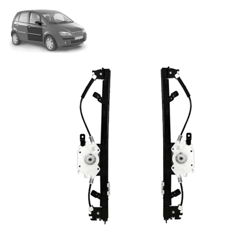 Par Maquina Vidro Idea Dianteira 2006 A 2016 P/ Motor Orig